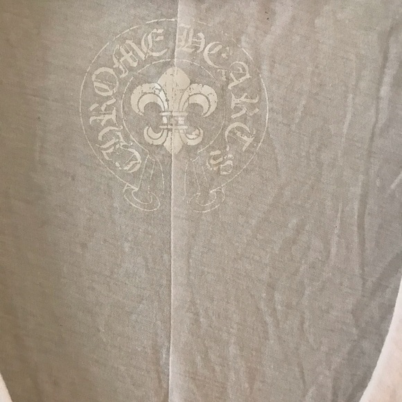 Authentic Chrome hearts scoop neck shirt - Picture 10 of 16